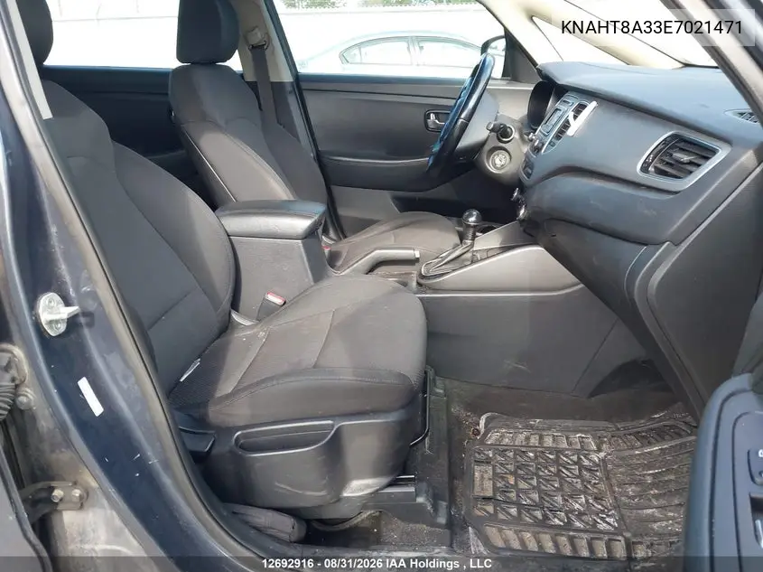 2014 KIA RONDO VIN KNAHT8A33E7021471 — фото 5