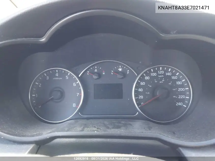 2014 KIA RONDO VIN KNAHT8A33E7021471 — фото 7