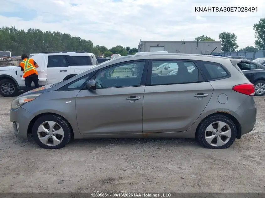 2014 KIA RONDO VIN KNAHT8A30E7028491 — фото 14