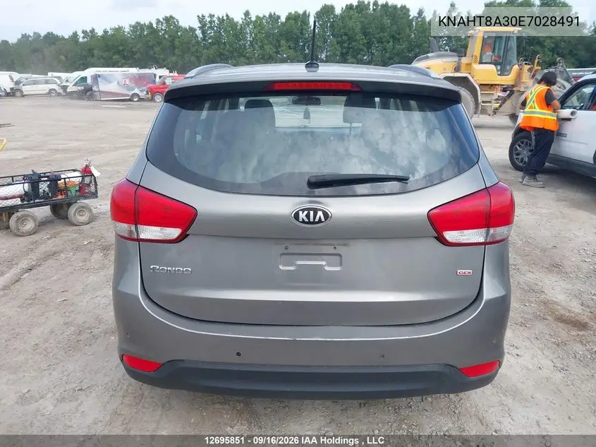 2014 KIA RONDO VIN KNAHT8A30E7028491 — фото 16
