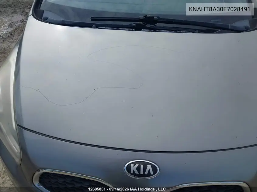 2014 KIA RONDO VIN KNAHT8A30E7028491 — фото 20