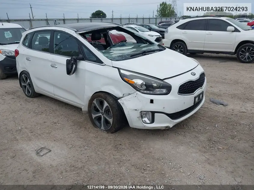 KIA RONDO 2014, VIN KNAHU8A32E7024293