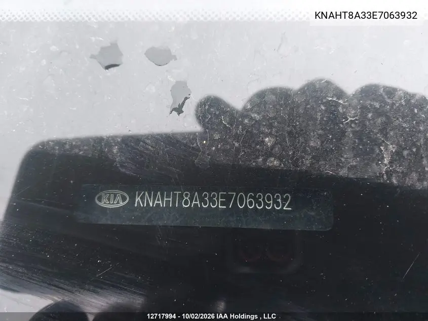 2014 KIA RONDO VIN KNAHT8A33E7063932 — фото 18