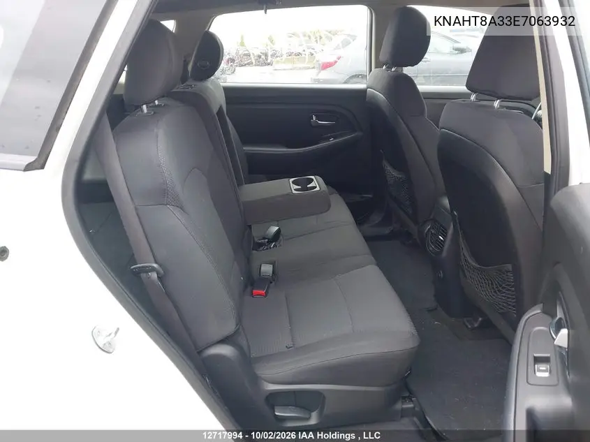 2014 KIA RONDO VIN KNAHT8A33E7063932 — фото 8
