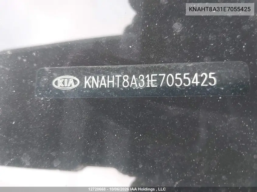 2014 KIA RONDO VIN KNAHT8A31E7055425 — фото 19