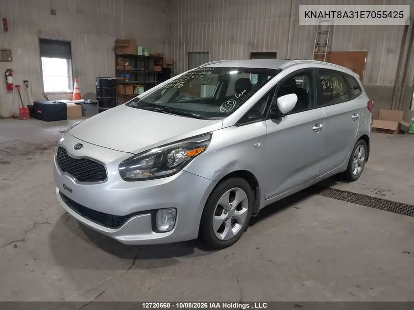 2014 KIA RONDO VIN KNAHT8A31E7055425 — фото 2