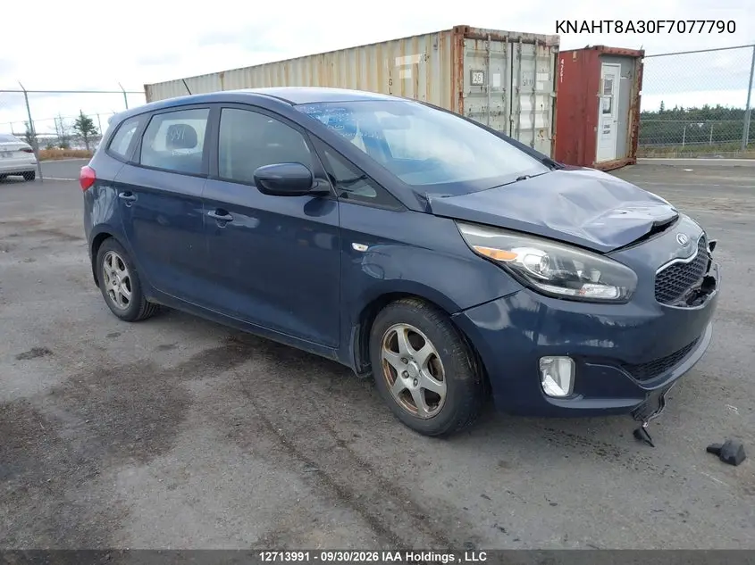 KIA RONDO 2015, VIN KNAHT8A30F7077790