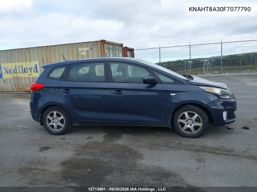 2015 KIA RONDO VIN KNAHT8A30F7077790 — фото 12