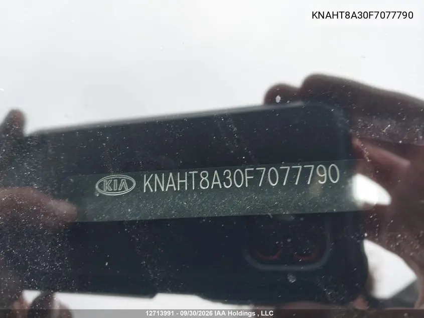 2015 KIA RONDO VIN KNAHT8A30F7077790 — фото 18