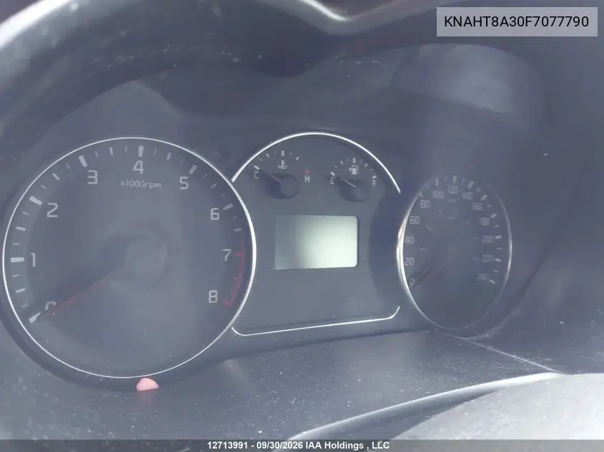 2015 KIA RONDO VIN KNAHT8A30F7077790 — фото 7