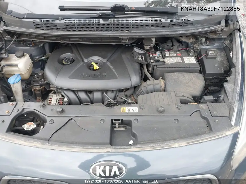2015 KIA RONDO VIN KNAHT8A39F7122855 — фото 10