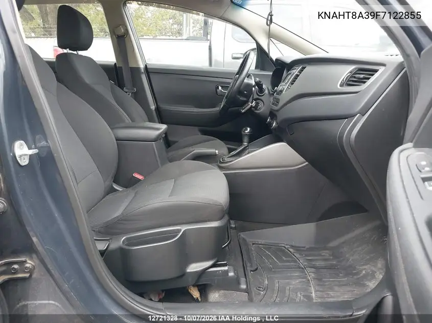 2015 KIA RONDO VIN KNAHT8A39F7122855 — фото 5