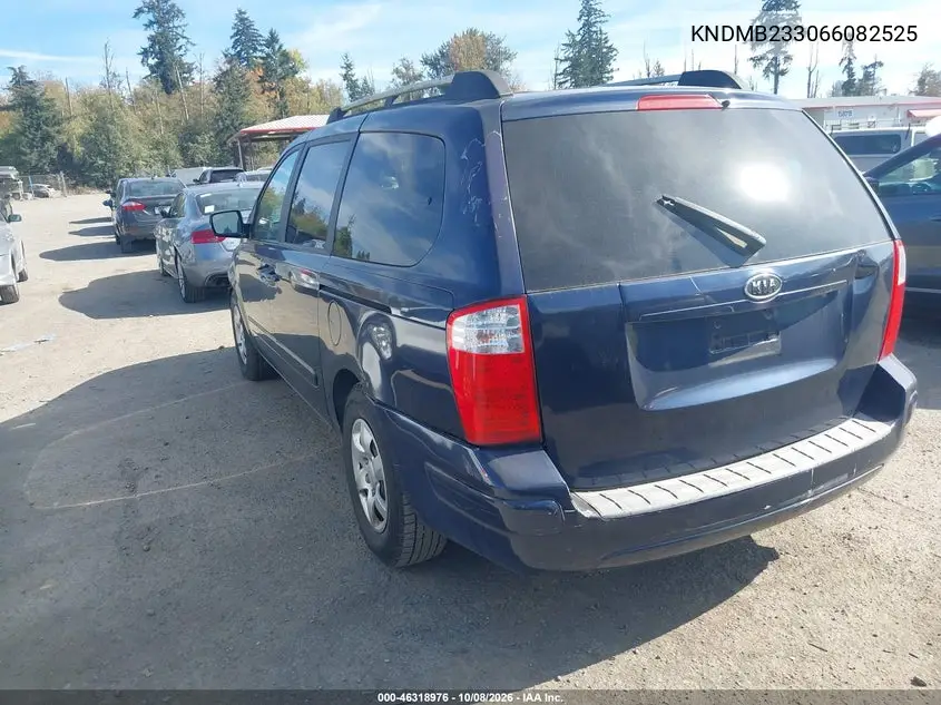 2006 KIA SEDONA VIN KNDMB233066082525 — фото 3