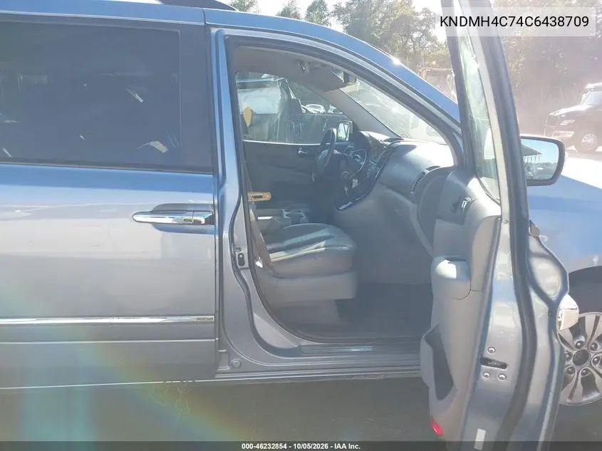 2012 KIA SEDONA VIN KNDMH4C74C6438709 — фото 5