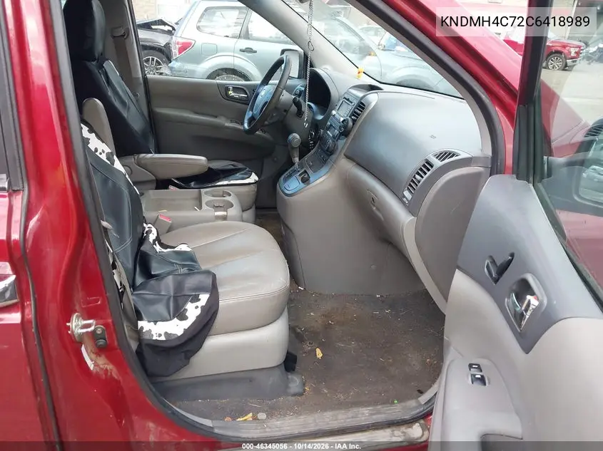 2012 KIA SEDONA VIN KNDMH4C72C6418989 — фото 5