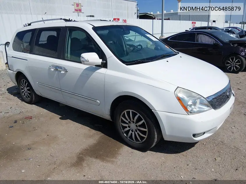 KIA SEDONA 2012, VIN KNDMH4C70C6485879
