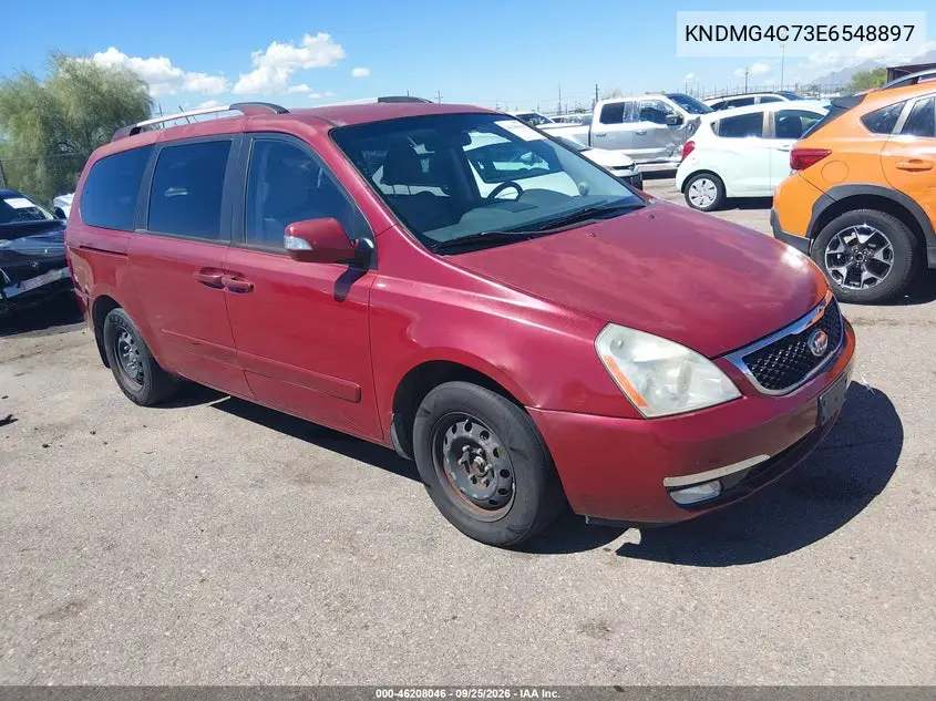 KIA SEDONA 2014, VIN KNDMG4C73E6548897
