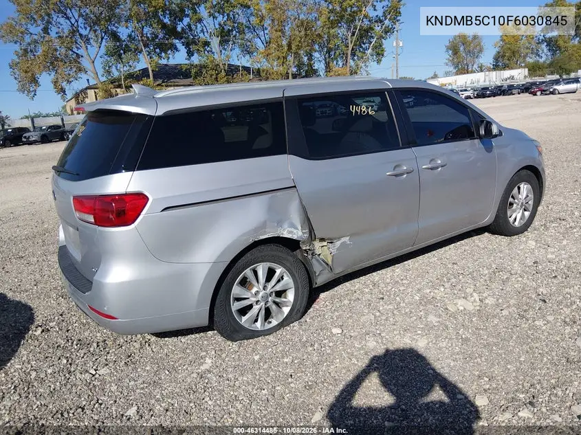 2015 KIA SEDONA VIN KNDMB5C10F6030845 — фото 4