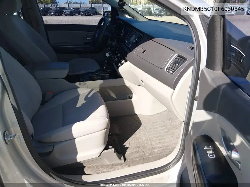 2015 KIA SEDONA VIN KNDMB5C10F6030845 — фото 5