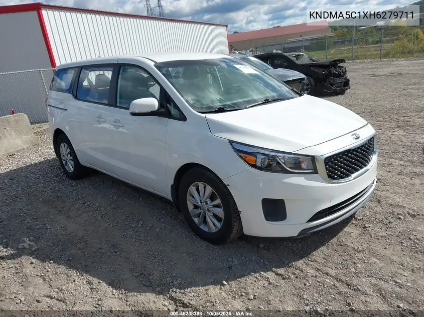KIA SEDONA 2017, VIN KNDMA5C1XH6279711