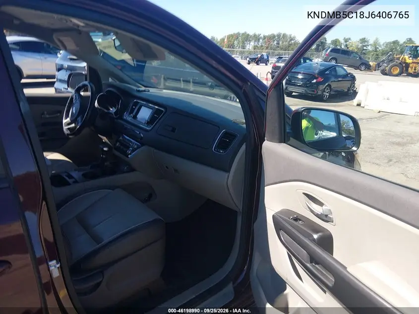 2018 KIA SEDONA VIN KNDMB5C18J6406765 — фото 5