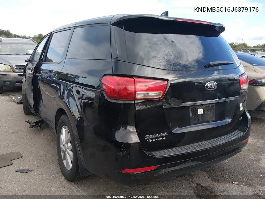 2018 KIA SEDONA VIN KNDMB5C16J6379176 — фото 3