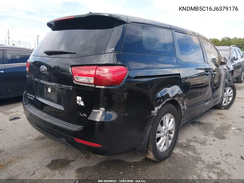 2018 KIA SEDONA VIN KNDMB5C16J6379176 — фото 4