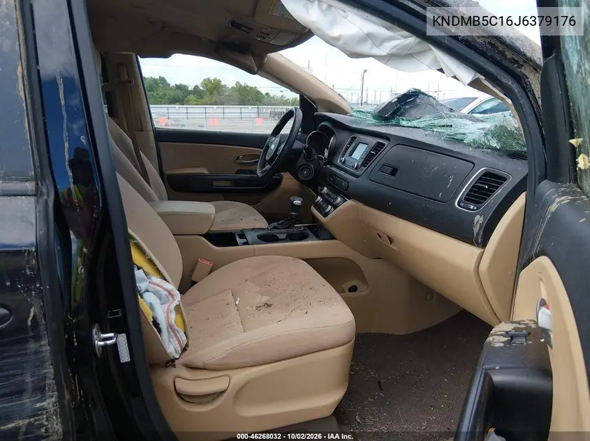 2018 KIA SEDONA VIN KNDMB5C16J6379176 — фото 5