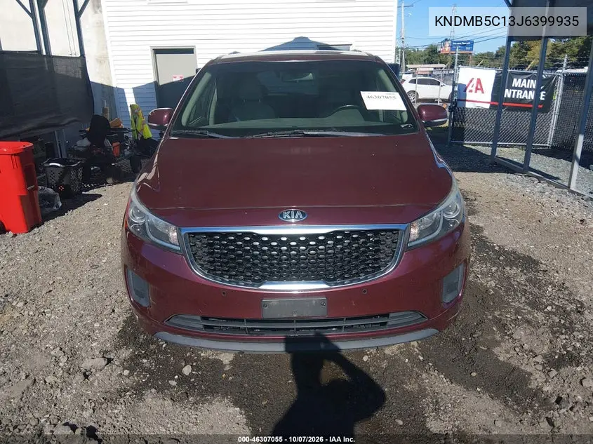 2018 KIA SEDONA VIN KNDMB5C13J6399935 — фото 11