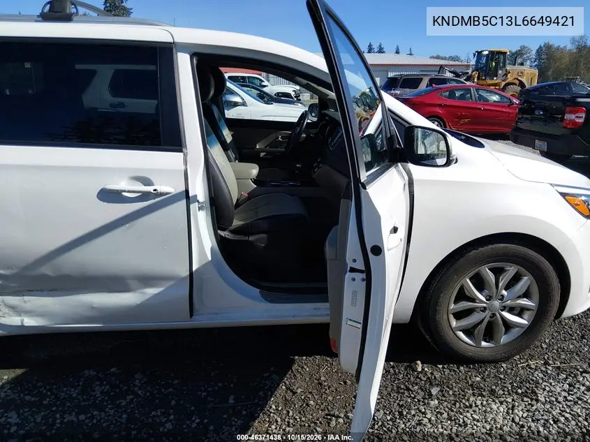 2020 KIA SEDONA VIN KNDMB5C13L6649421 — фото 5