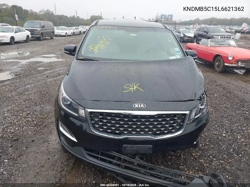 2020 KIA SEDONA VIN KNDMB5C15L6621362 — фото 12