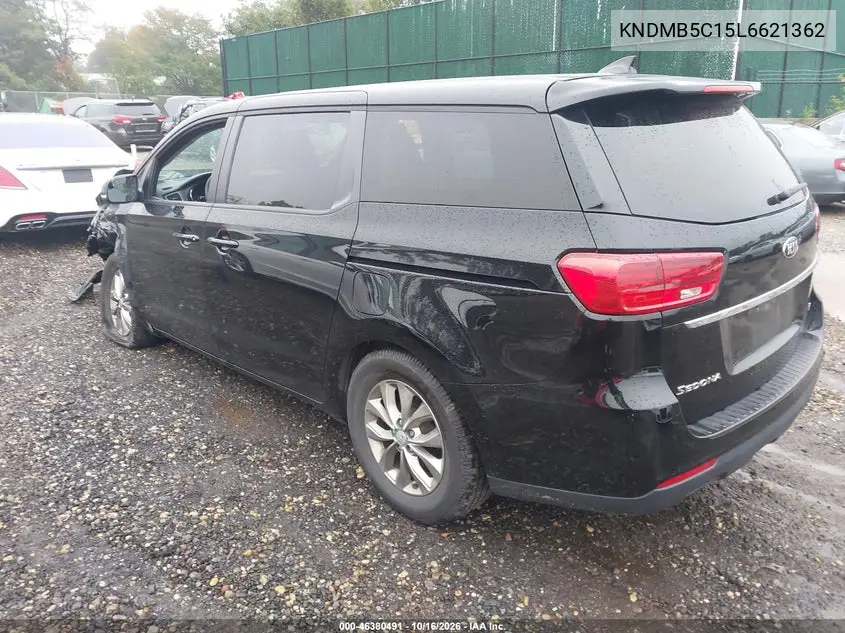 2020 KIA SEDONA VIN KNDMB5C15L6621362 — фото 3
