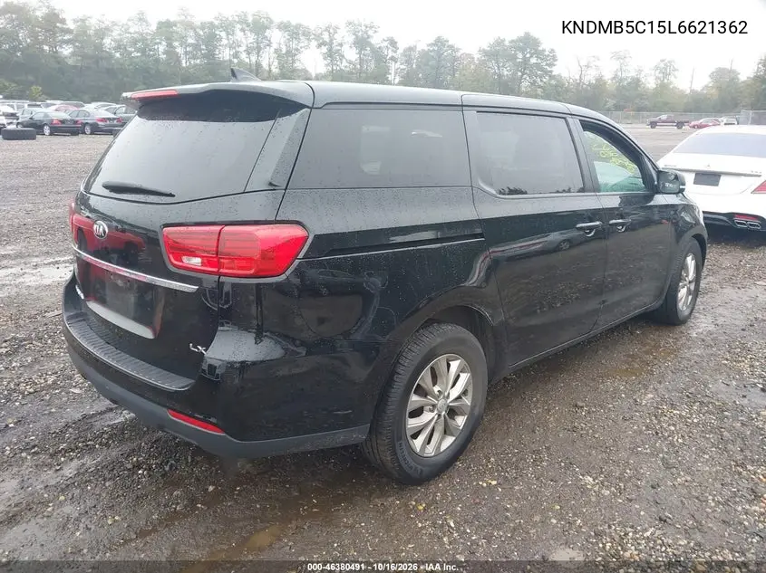 2020 KIA SEDONA VIN KNDMB5C15L6621362 — фото 4