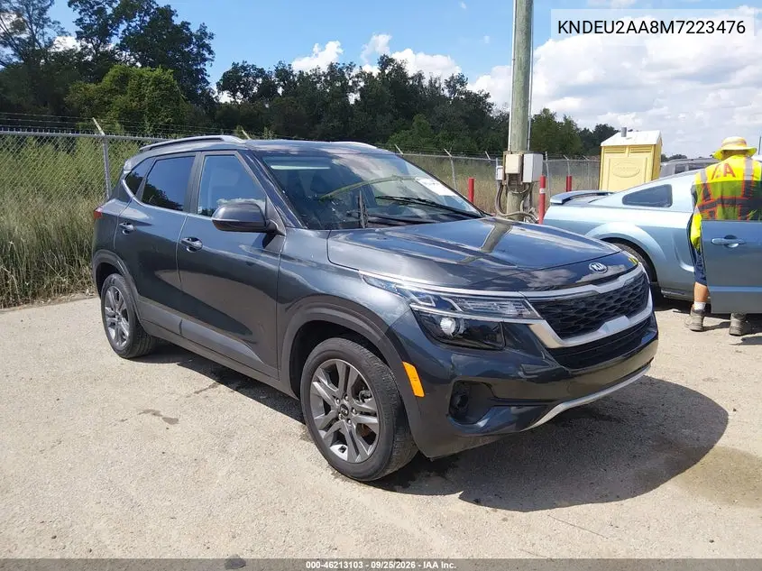 KIA SELTOS 2021, VIN KNDEU2AA8M7223476