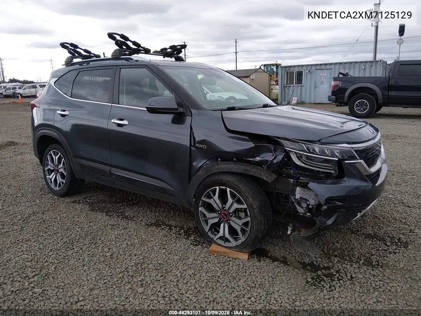 KIA SELTOS 2021, VIN KNDETCA2XM7125129