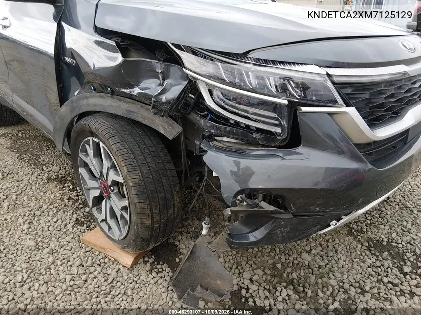 2021 KIA SELTOS VIN KNDETCA2XM7125129 — фото 20