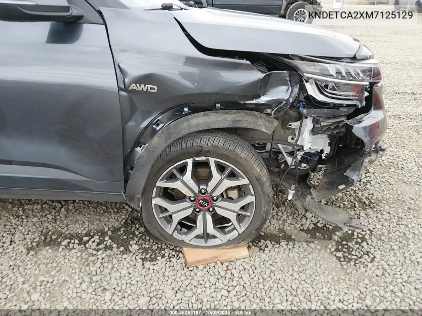 2021 KIA SELTOS VIN KNDETCA2XM7125129 — фото 6