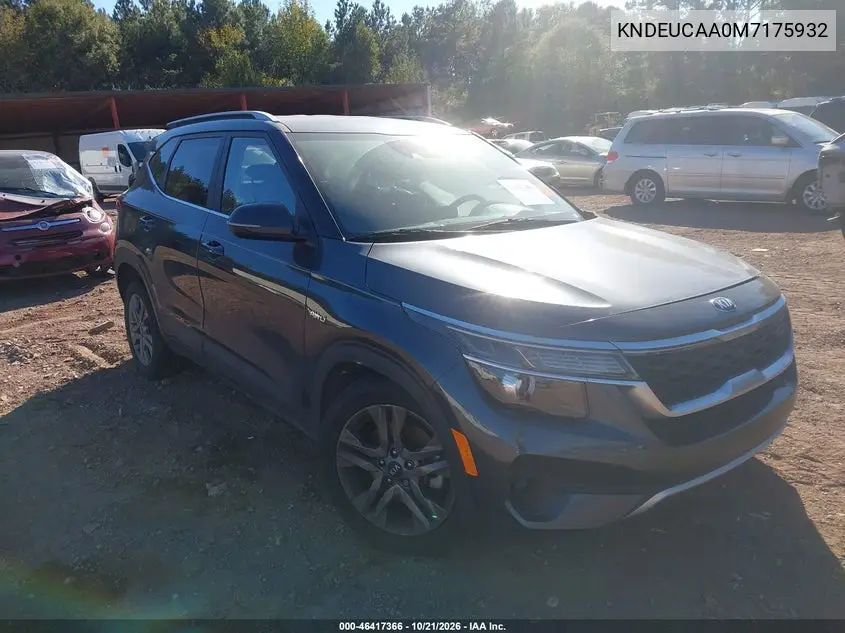 KIA SELTOS 2021, VIN KNDEUCAA0M7175932