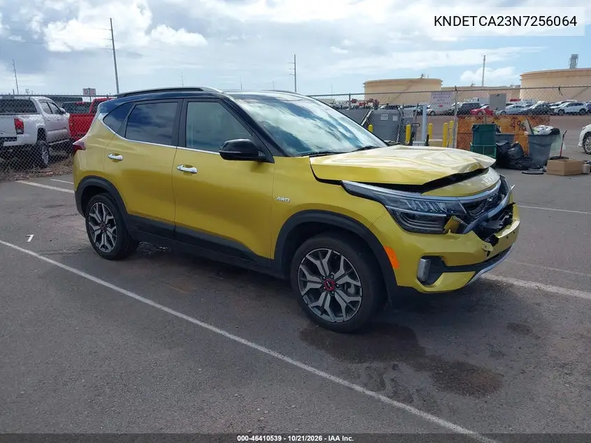 KIA SELTOS 2022, VIN KNDETCA23N7256064