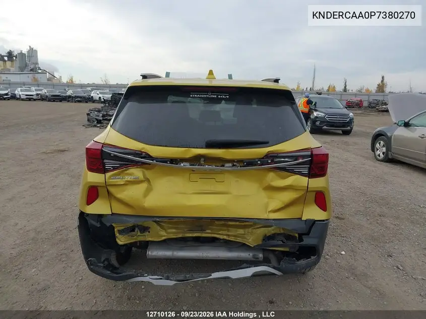 2023 KIA SELTOS VIN KNDERCAA0P7380270 — фото 16