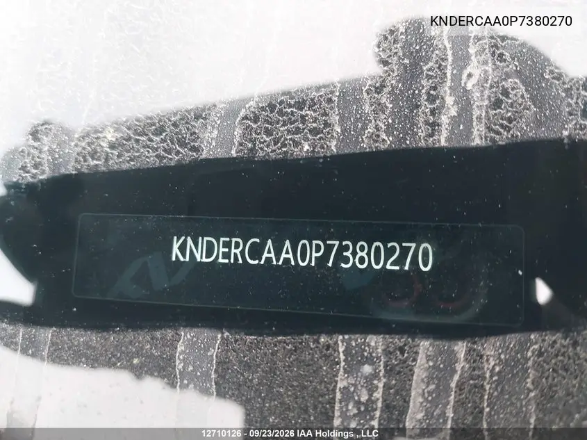 2023 KIA SELTOS VIN KNDERCAA0P7380270 — фото 18