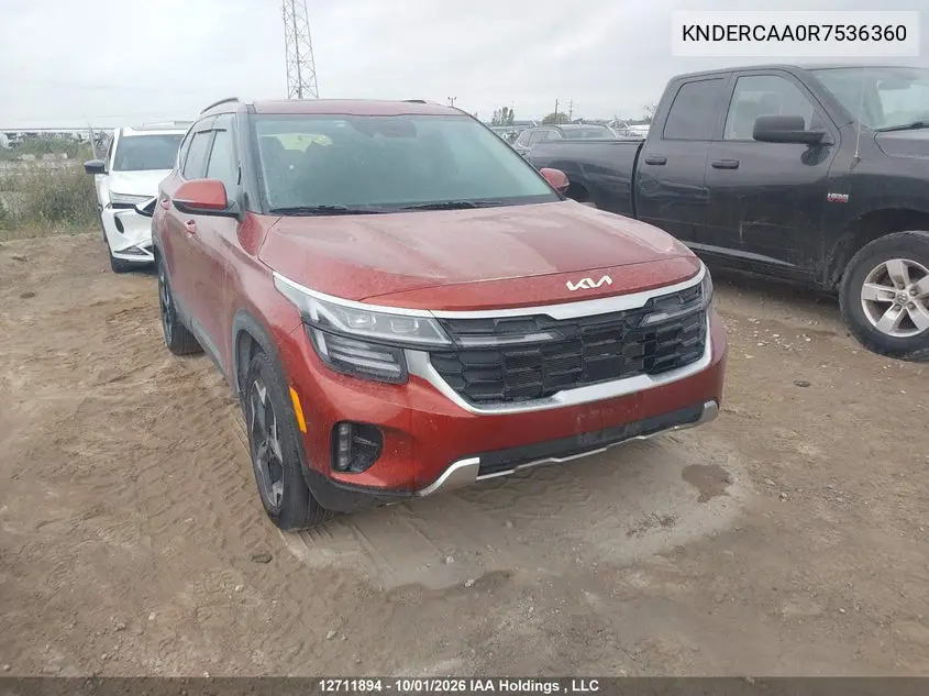 KIA SELTOS 2024, VIN KNDERCAA0R7536360