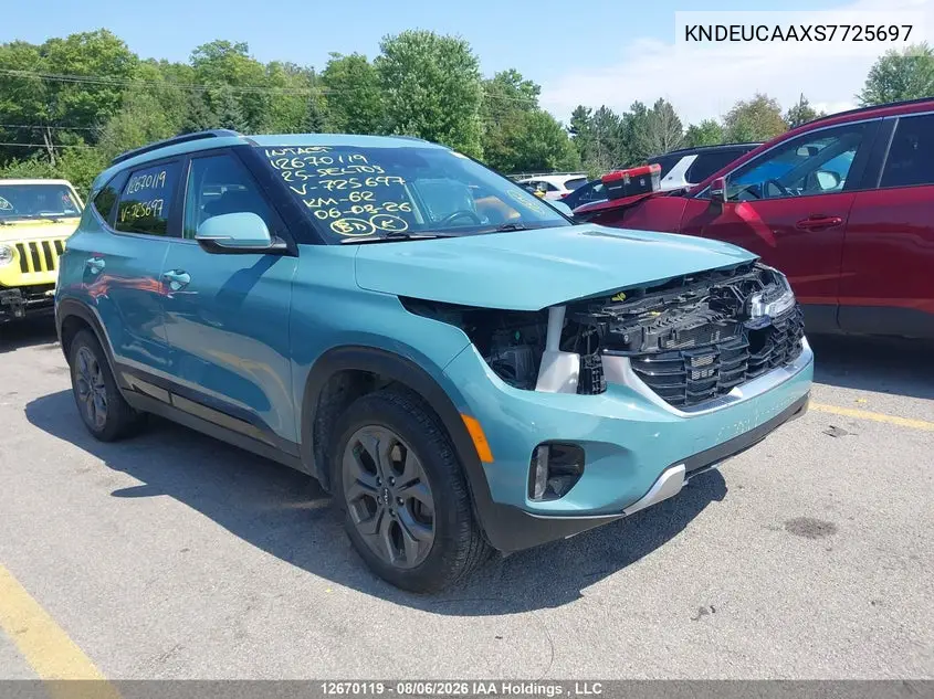 KIA SELTOS 2025, VIN KNDEUCAAXS7725697