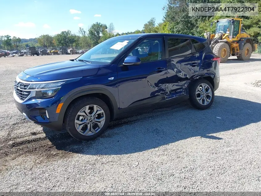 2026 KIA SELTOS VIN KNDEP2AA4T7922304 — фото 2