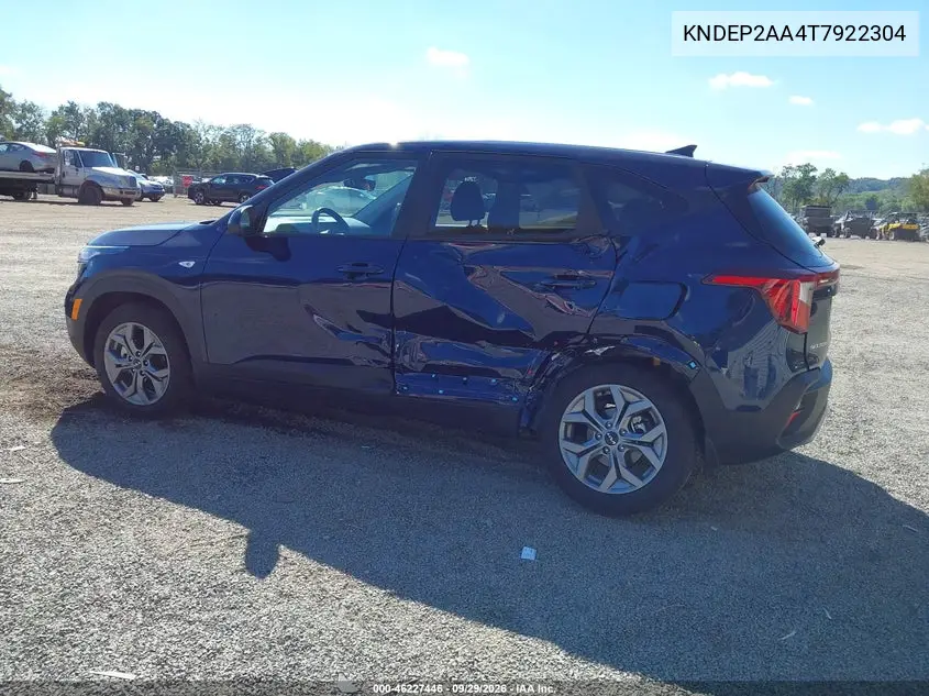 2026 KIA SELTOS VIN KNDEP2AA4T7922304 — фото 3