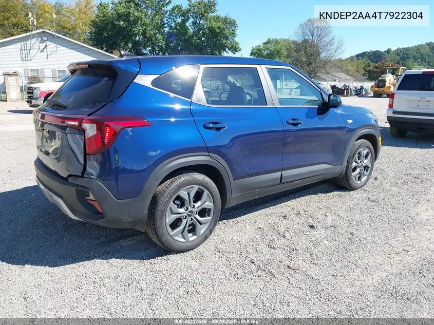 2026 KIA SELTOS VIN KNDEP2AA4T7922304 — фото 4