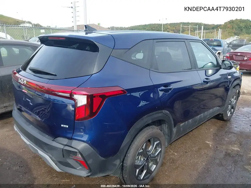 2026 KIA SELTOS VIN KNDEPCAA4T7930201 — фото 4
