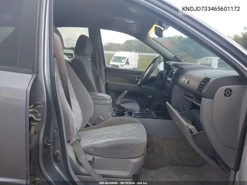 2006 KIA SORENTO VIN KNDJD733465601172 — фото 5