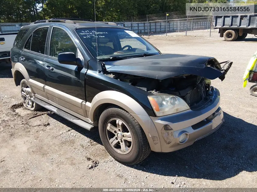2006 KIA SORENTO VIN KNDJD733165584556 — фото 2