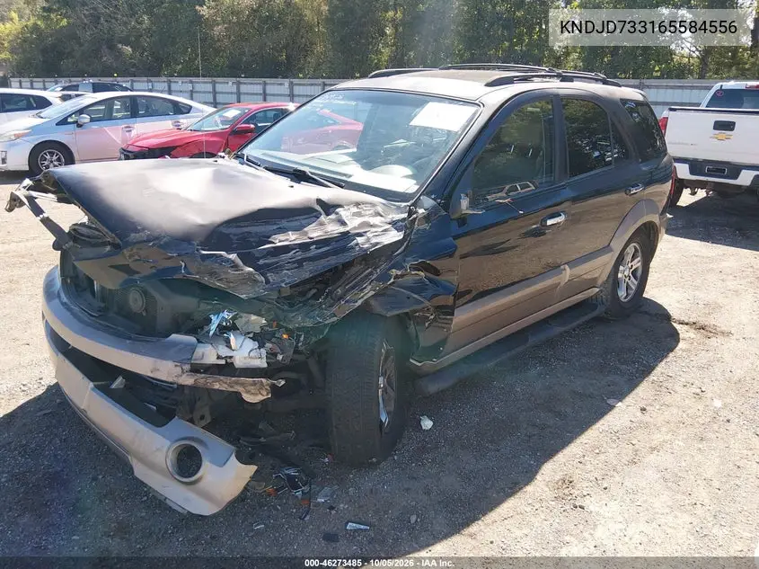2006 KIA SORENTO VIN KNDJD733165584556 — фото 3
